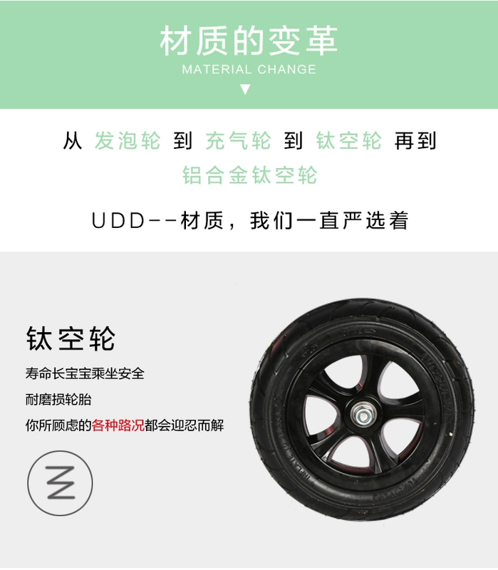 Lúa mì trẻ em xe tay ga hai bánh cân bằng xe con bước đồ chơi trẻ em xe 2 tuổi 3 tuổi 4 tuổi - Smart Scooter