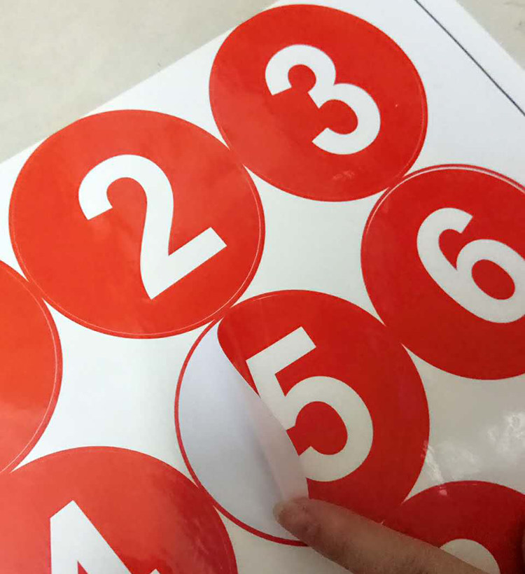数字贴号码贴鞋码贴编号贴排序贴服装尺码贴纸