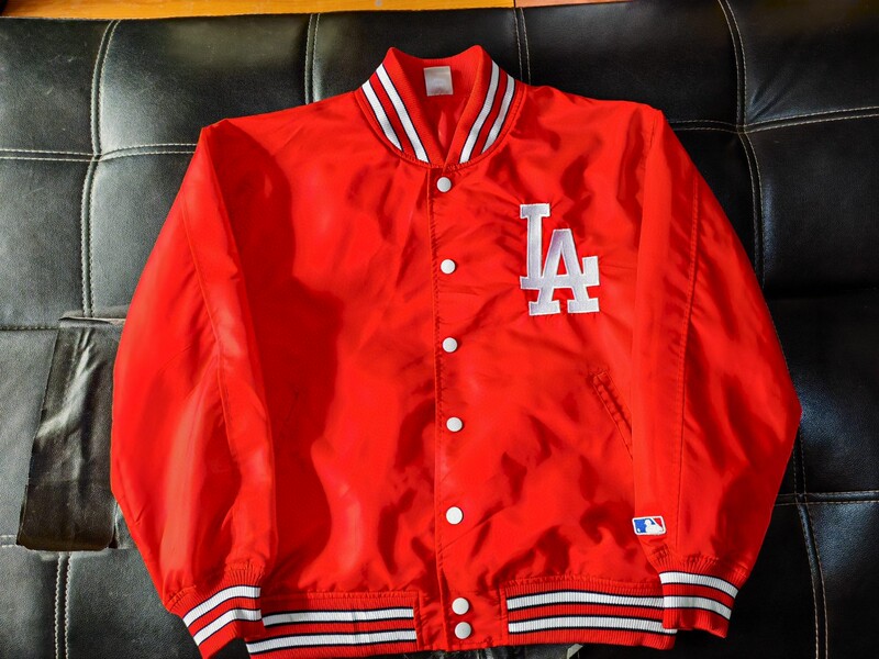 Japanese Order Major League Baseball Los Angeles Dodgers Spring and Autumn Baseball Jacket Loose Embroidered Unisex Style