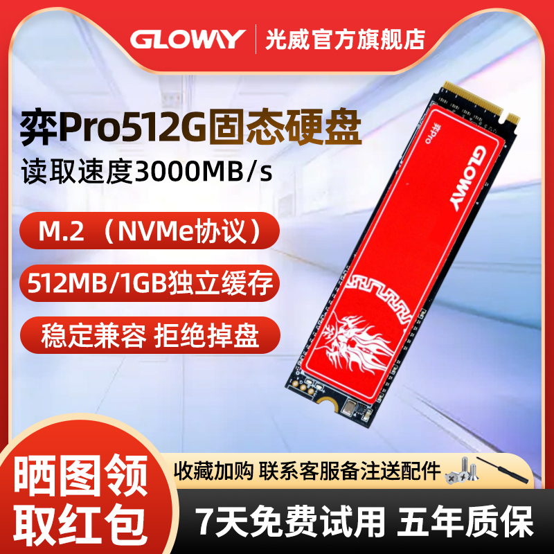 Light Wits Game Pro 512G 1TB Solid State Hard Disc Laptop Desktop SSD M 2 Interface NVMe Protocol