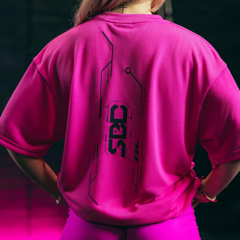 2026 Uk Limited Nova-New Star Oversize Loose T-Shirt for Powerlifting, Sports, Fitness and Leisure