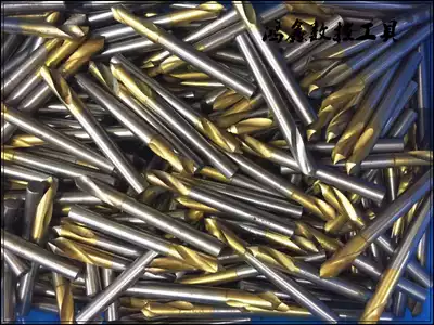 Imported Japanese second-hand OSG titanium-plated fixed-point drill Chamfering knife inverted corner drill machining center positioning fixed-core drill