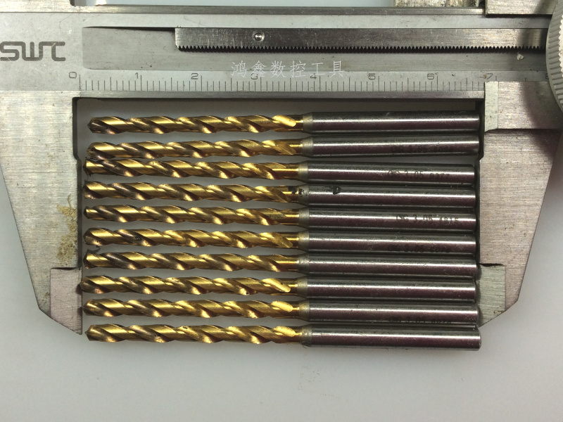 Second hand OSG Japan import plated titanium lengthened high speed fixing handle drilled into color good stainless steel use need a note-Taobao