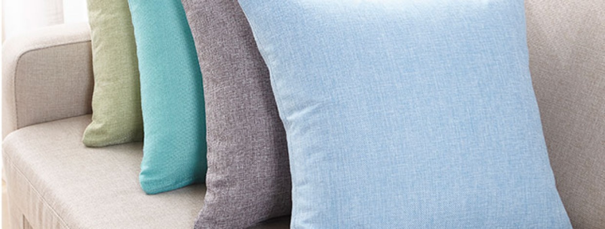 Bốn mùa vải lanh dày gối lớn Đệm sofa văn phòng đầu gối gối gối tựa lưng gối tựa ghế sofa