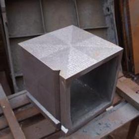 Cast iron square box 200X200mm cast iron measurement with square box scribe square box