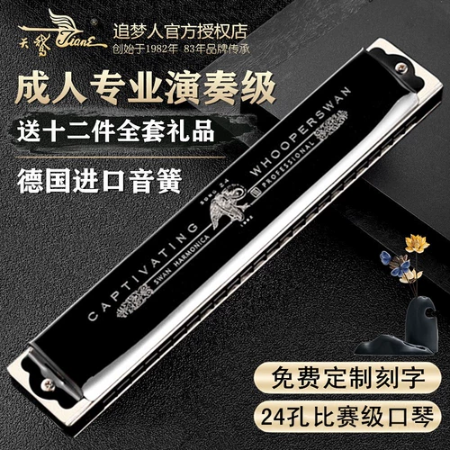Оригинальная импортная элитная профессиональная губная гармошка для взрослых для начинающих, Германия