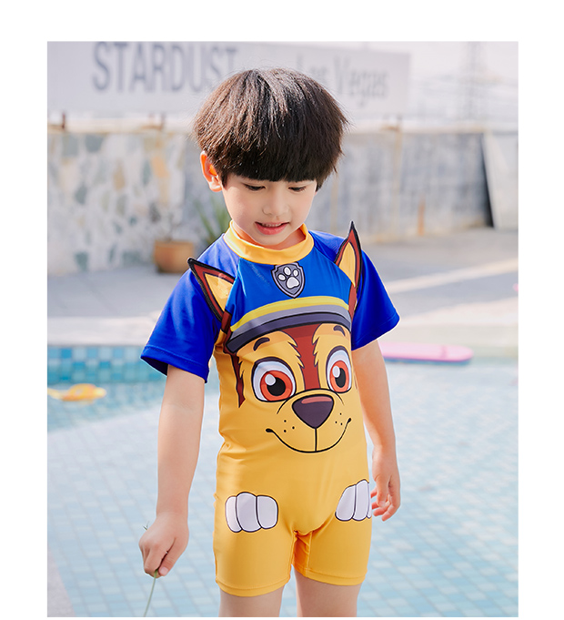Đồ bơi cho trẻ em Bé trai Làm khô nhanh Kem chống nắng Trẻ em Đồ bơi Chia tay Đồ bơi cho trẻ em Đồ bơi cho bé Spa Xiêm Phim hoạt hình Đồ bơi - Bộ đồ bơi của Kid ao boi tre em