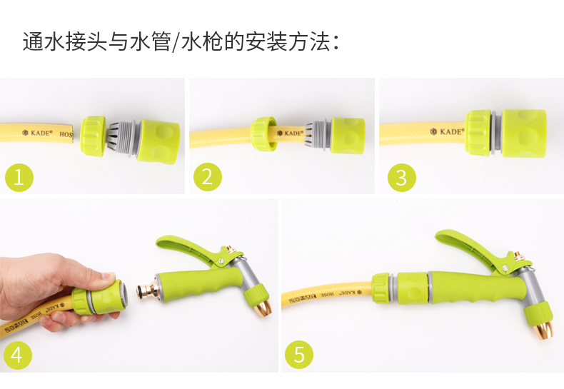 Thẻ rửa xe lấy nước vòi nhân tạo vòi nhà tưới vườn chống đông chống cháy nổ áp lực cao cung cấp súng nước công cụ - Sản phẩm làm sạch xe bàn chải rửa xe ô tô