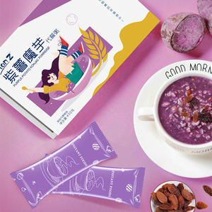 【沁御康】紫薯魔芋代餐粥高纤营养早餐