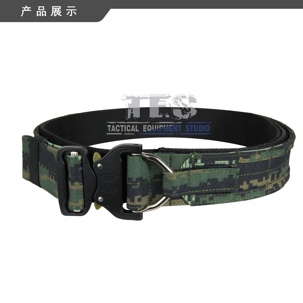 TES Surfers Tactical Belt Light Weight Waist Seal Summer Wurt Tiger Spotted camouflate Ronin eye snake buckle Molle-Taobao