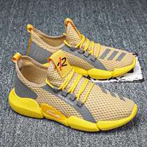 Clearance sale a pedal mens shoes leisure sports shoes Korean trend Joker running shoes mens market stall supply