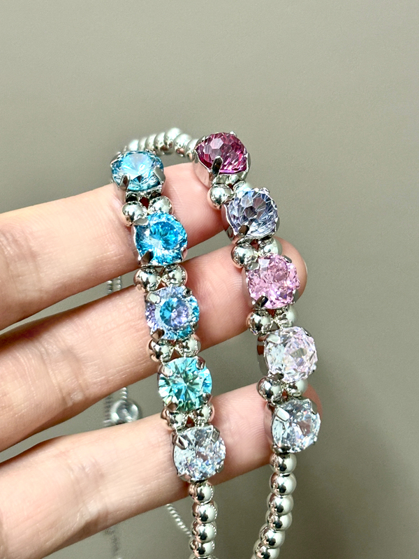 Colorful Zircon Bracelet Taylor Swift Friendship Bracelet Original Design Album Theme Impression Bracelet Fashion