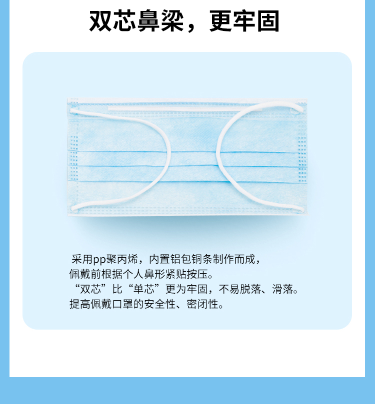 诚于心 一次性医用外科口罩 10只线下药店同款 图5