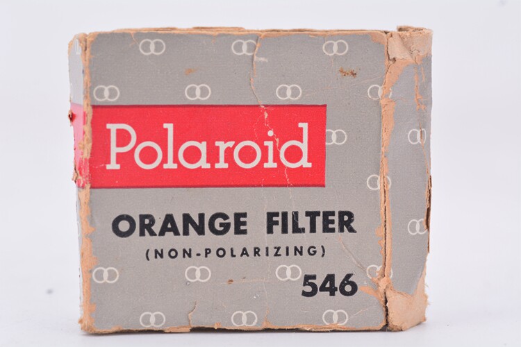 Polaroid 800 150 negative camera lens special orange filter Polaroid 546 Filter
