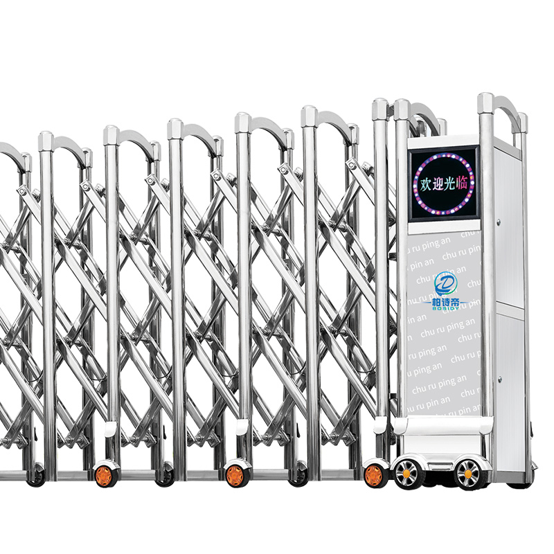 The telescopic door is customized to the