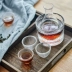 Nhật Bản phong cách ly rượu vang bộ rượu vang bộ rượu búa búa mẫu hộ gia đình shochu cốc ấm hông bình nhà hàng lẩu - Rượu vang giá để rượu độc đáo Rượu vang