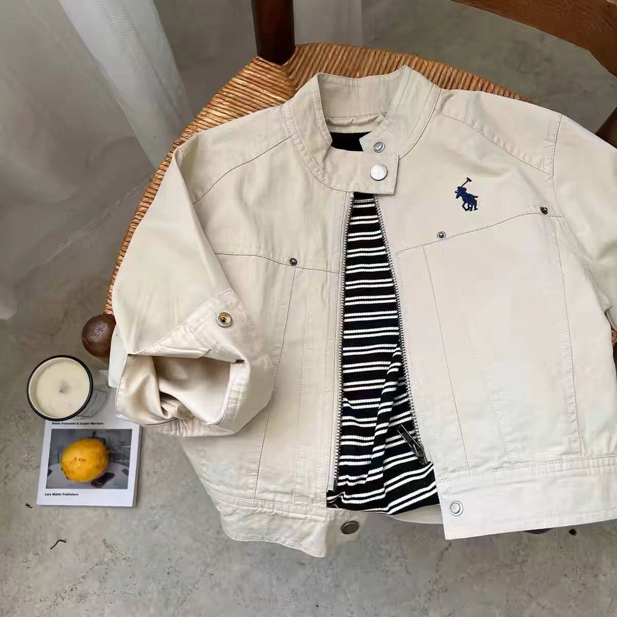 Детская демисезонная куртка для мальчиков, в корейском стиле, в западном стиле 