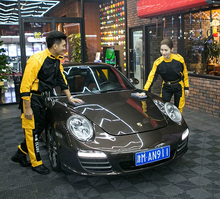 Mã giới hạn 4S shop tự động sửa chữa quần áo làm đẹp quần áo dài tay phù hợp với nam giới mùa xuân và mùa thu dịch vụ sửa chữa ô tô tự động công cụ quần áo dụng cụ quần thể dục