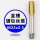 M22*2,5 титанового покрытия