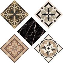 Stickers Diagonal stickers Living room bathroom decal stickers Tile self-adhesive painting Decorative tile stickers Wear-resistant floor