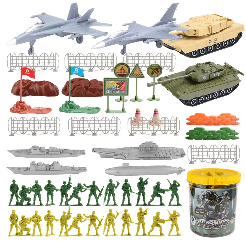 JEU Little soldier, toy, set, tank, Birthday gift