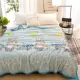 Mùa đông san hô lông cừu dày đôi flannel tấm đơn mảnh ấm cô gái ký túc xá cô gái dễ thương