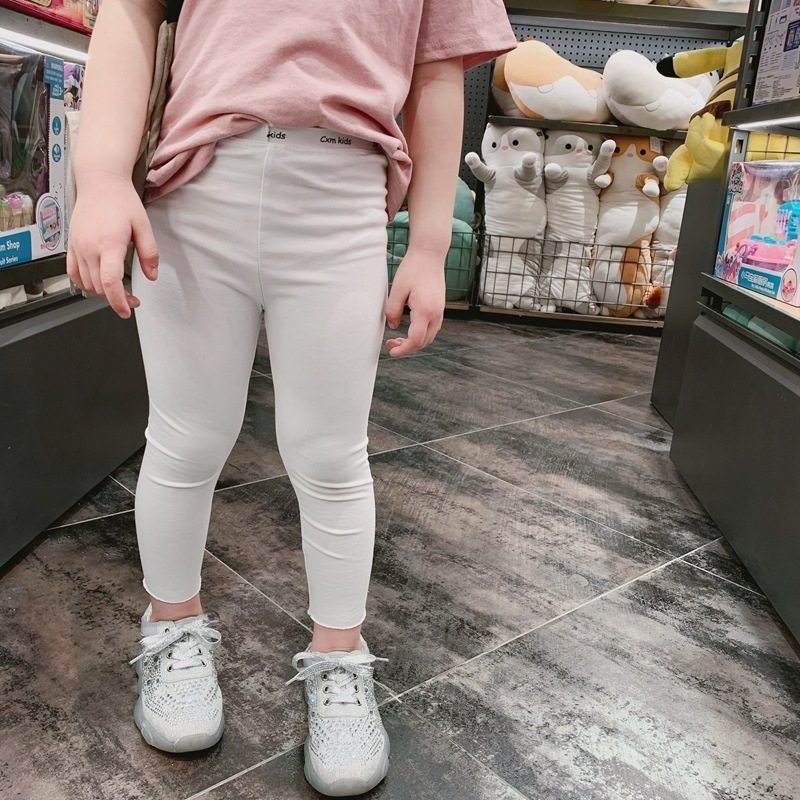 Girl's thin cotton inner lap pants summer fit children's spring dress lady outside wearing spring and autumn and thin foreign pie girl pants children