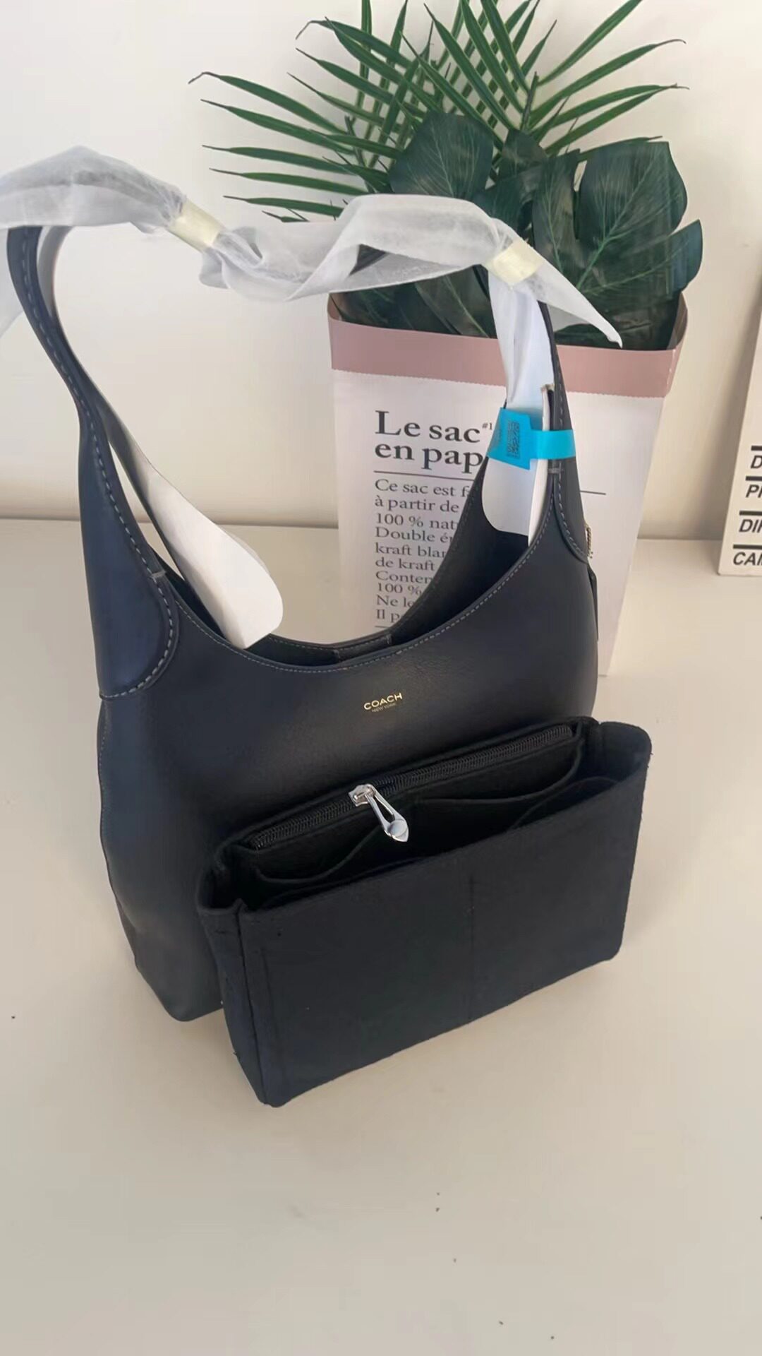 Сумка Сумка бак 适用coach/蔻驰brooklyn28内胆包布鲁克林23腋下包收纳整理包中包 Coach/Brooklyn28