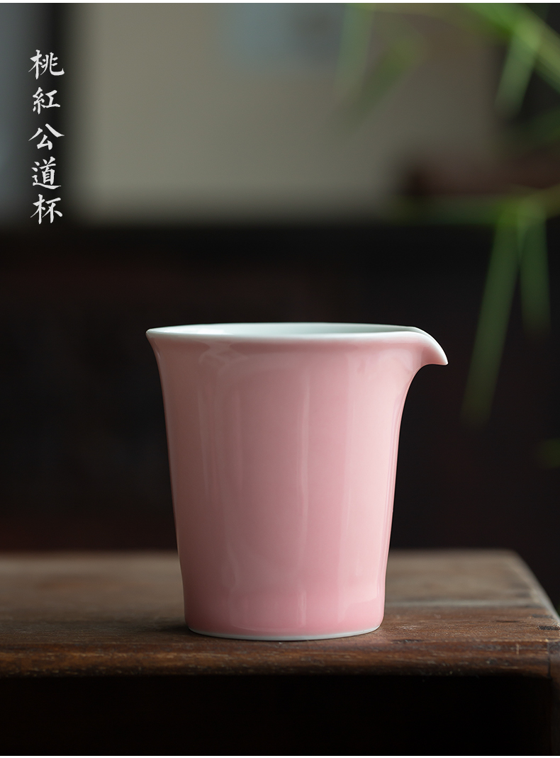 Peach tea sets jingdezhen ceramic manual three as not a cup of hot sample tea cup kung fu tea cup small bowl