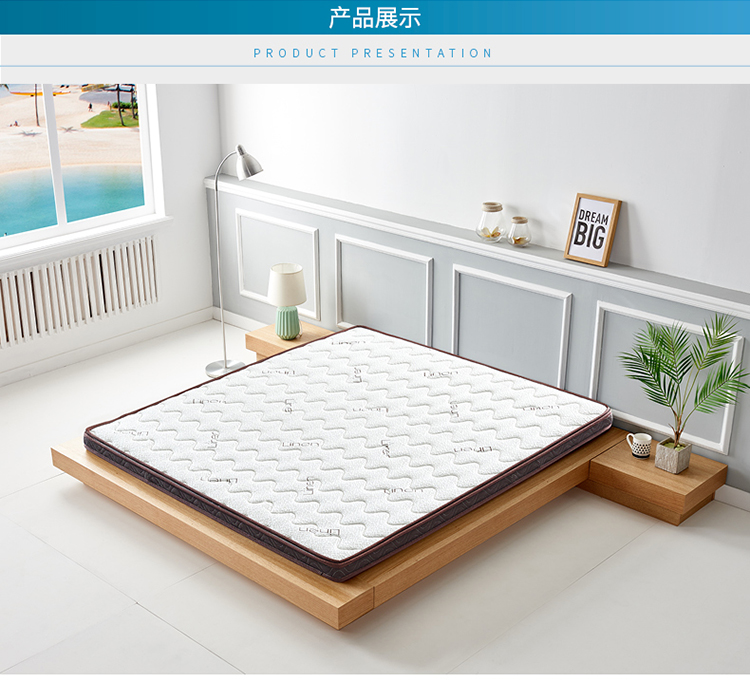 Nệm mat dừa cọ 1,5 m mủ bảo vệ trẻ em cột sống mềm và cứng nệm đôi sử dụng gấp 1,8 m tùy chỉnh - Nệm nệm ngủ trải sàn
