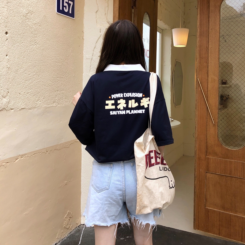 2020 Girls's T-shirts Tops Japanese Kawaii Ulzzang Lazy Faculty Cat Print Free T-shirt Feminine Korean Harajuku Garments For Girls 2 O1CN01z60MII2GYsGYK5zMN !!2853469028
