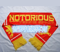 Article 10 Ordering Factory Thermal Transfer Advertising Gift scarves for Ultra Scarves fans scarves publicity scarves set to do
