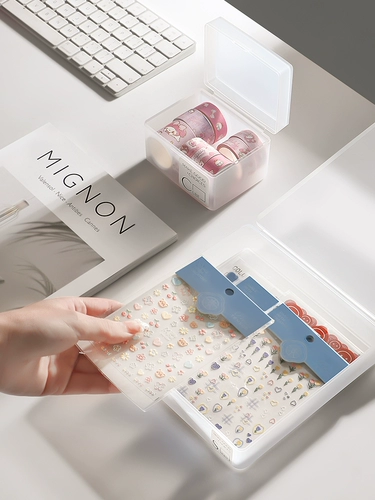 Японские карточки, настольная коробка для хранения для визитных карточек, пластиковый ящик для хранения