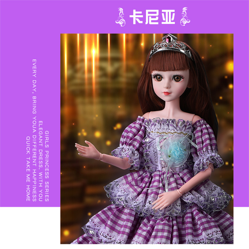 Búp bê Barbie cười 60cm 20 khớp đơn loli công chúa cô gái đồ chơi bộ quà tặng sinh nhật - Búp bê / Phụ kiện quà tặng đẹp