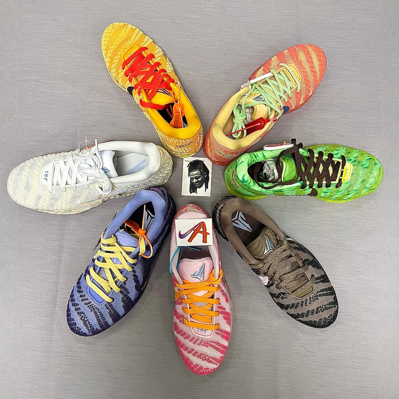 [in Stock] Ja3 Unisex Christmas Year of the Horse Halloween Student Ice Blue Non-Slip Casual Competition Shoes