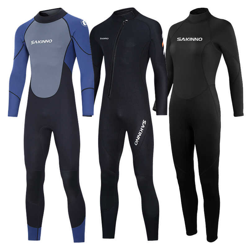 2mm Diving Suit for Men, One-Piece Sun Protection Surfing Winter Swimsuit, Women's Cold-Proof and Warm Rescue Snorkeling and River Tracing Jellyfish Suit 2mm Diving Suit for Men, One-Piece Sun Protection Surfing Winter Swimsuit, Women's Cold-Proof and Warm Rescue Snorkeling and River Tracing Jellyfish Suit