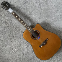 Guitare décorative guitare acoustique Dotch piano dentraînement en contreplaqué de pin rouge de 41 pouces prix spécial sur les défauts