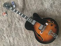 Ibanez AF75 jazz electric guitar violin body full maple wood sundown colour rose wood fingerboard tail single original dress