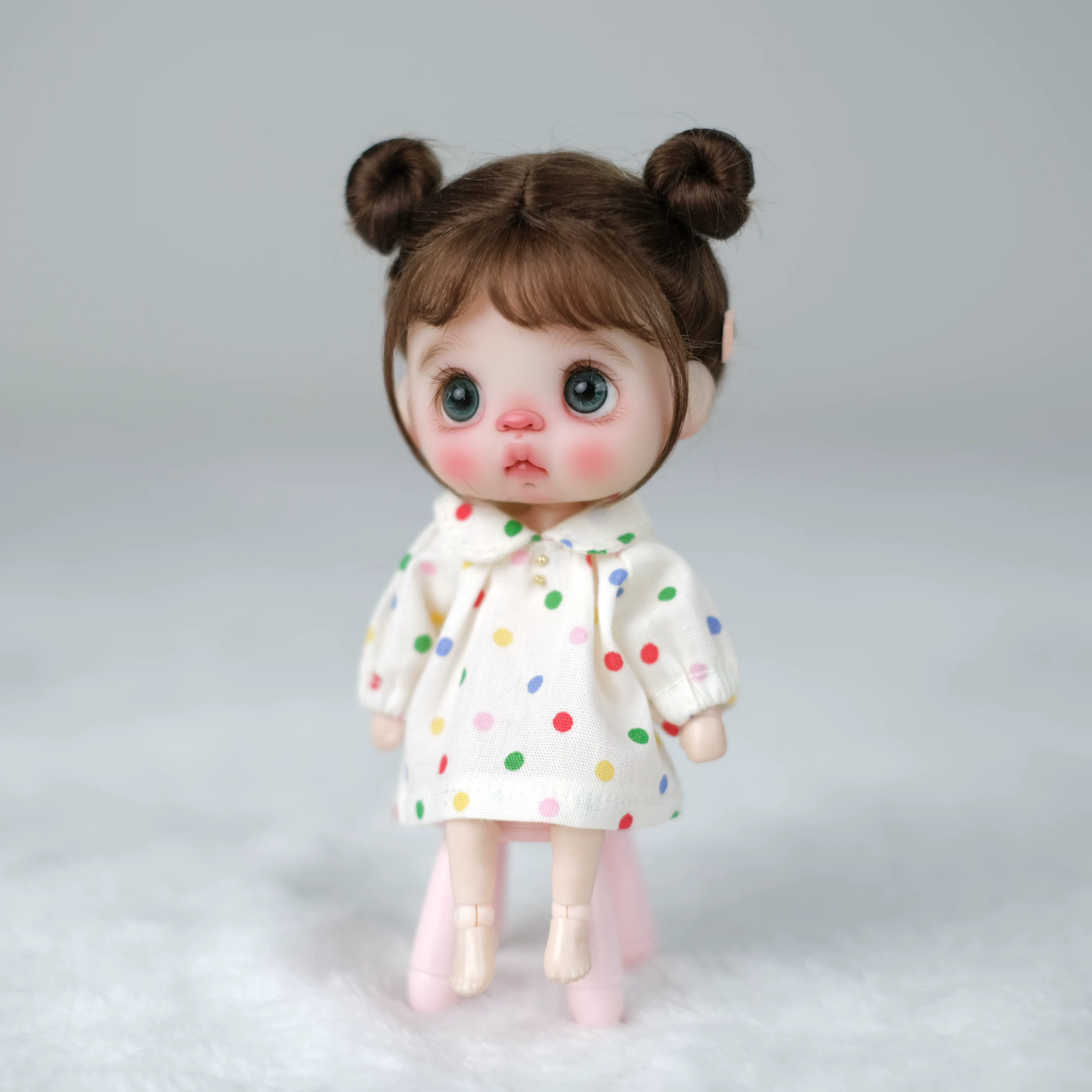 [Awen] Парик Awen для BJD, парик восьмити точек Mahai Mao Anqi Maruko восьмиточечный новый базовый модуль