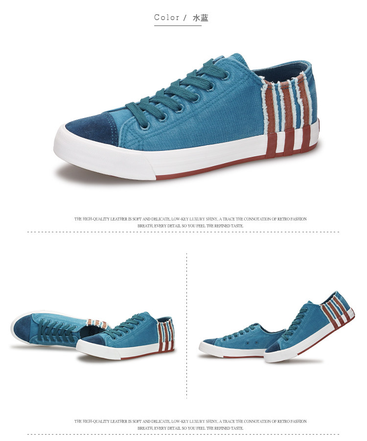 baskets homme pour été - loisir - semelle tendon - Ref 961747 Image 22