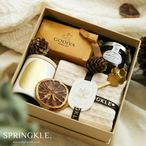 springkle hand gift box Simple INS wind gift box Bride wedding best man return gift box Holiday gift box