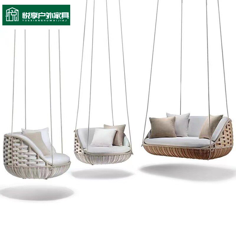 In outdoor net red-tub canvas hanging hanging chair hanging basket balcony indoor residential bird nest lazy chair hanging