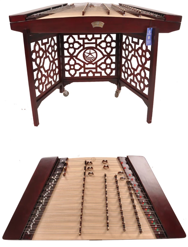 Bắc Kinh Xinghai 402 Dulcimer Trẻ em cầm tay Xiao Yangqin Công cụ gảy đàn quốc gia Thực hành cho người mới bắt đầu Thực hành Dulcimer - Nhạc cụ dân tộc mua sáo trúc