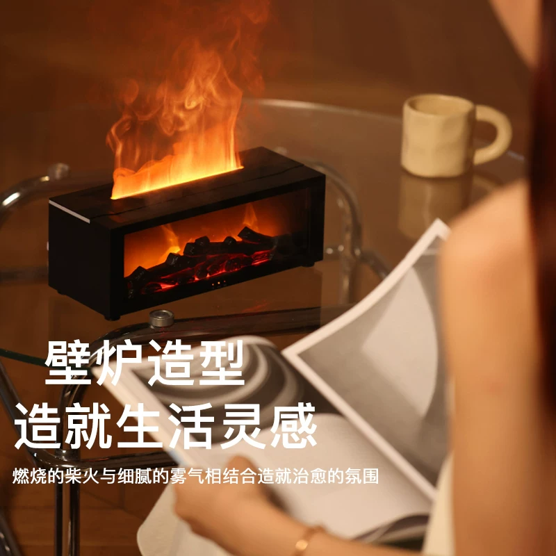 Ultrasonic aroma diffuser, table handheld wireless mute humidifier for office