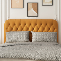 Nordic cloth bed soft bag master bedroom wedding bed small red book net red solid wood double bed Vintage velvet pull button bed