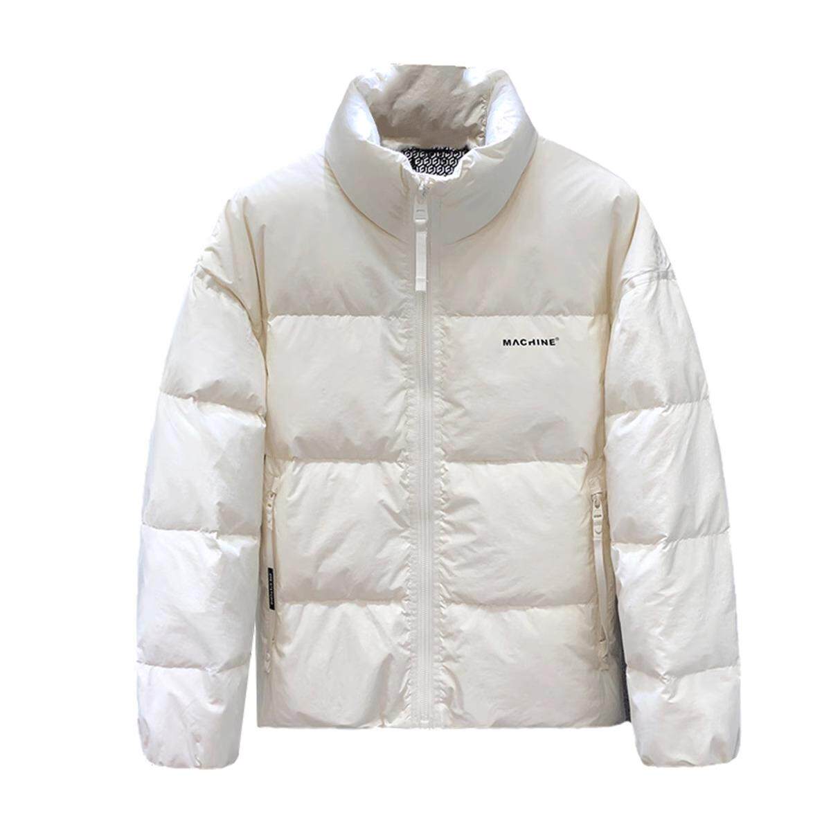 ZaSaFran』高蓬松高端羽绒服，男式白色外套时尚又温暖_秀禾服_淘宝服装网