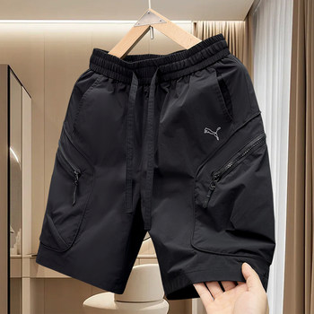 Summer new boys' shorts, american quick-drying cargo shorts, men's quarter pants, casual breeches, couple's beach pants