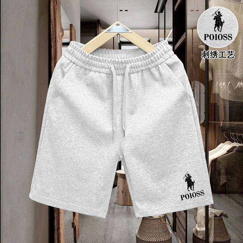 2025 Summer New Loose Versatile Sweat Shorts American Style Heavyweight Shorts Casual Unisex Sports Shorts