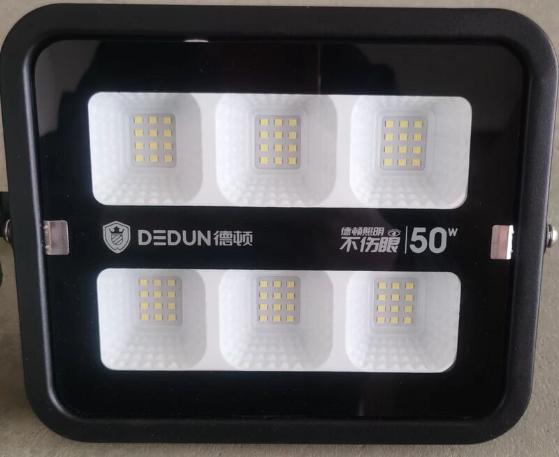 Deton Led Floodlight Outdoor Waterproof 100W Advertising Light Signboard Basketball Football Field Tunnel Construction Site Floodlight
