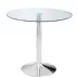 Bàn tối giản hiện đại bàn tròn bàn nhỏ kính cường lực bàn ăn và ghế kết hợp bàn giải trí bàn đàm phán bàn tiếp tân bàn ghế - Bàn bàn ăn gấp gọn Bàn